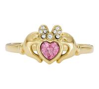 Fossil Claddagh Jewelry - Mickey Vday Collection - Women's Ring - Stainless Steel - Size 9 - JFC04709710502, Hypoallergenic steel