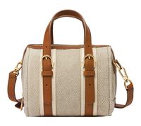 FOSSIL cross body bag Carlie Mini Satchel Natural Brown