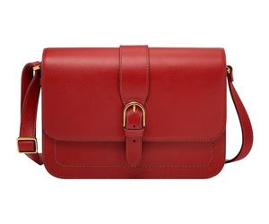 FOSSIL cross body bag Zoey Flap Crossbody Bag M Garnet
