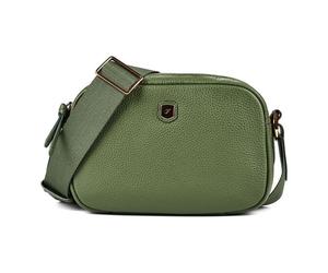 Fossil Danni Shoulder bag Genuine Leather 23 cm green