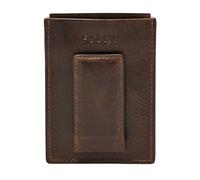 Fossil Derrick credit card case RFID leather 7 cm brown