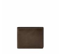Fossil Derrick Men's Grey Leather Wallet, ML3687147