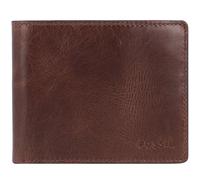 Fossil Wallet for Men Derrick, Leather Bifold brown 11.5 cm L x 2 cm W x 9 cm H ML3681200