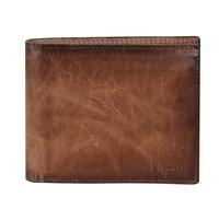 Fossil Wallet for Men Derrick, Leather Bifold brown 11.4 cm L x 2.5 cm W x 9.5 cm H ML3687200