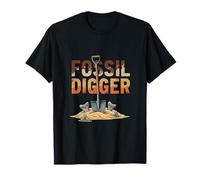 Fossil Digger Shark Tooth Collector Paleontology Explorer T-Shirt