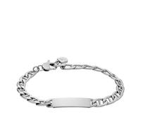 Fossil Drew Stainless Steel ID Bracelet