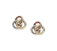 Fossil Earrings for Women , 1.27 cm Multicolor Stainless Steel Earrings, JF01819998