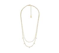 Fossil Ellis Women's Gold-Tone Stainless Steel Necklace, JF04894710