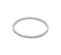 FOSSIL Women's Ellis Silver-Tone Stainless Steel Bracelet, JF04863040