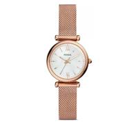 Fossil Carlie Women's Mother of Pearl Dial Stainless Steel Watch - ES4433, Bracelet