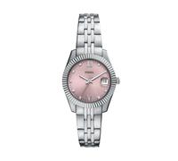 Fossil Scarlette Stainless Steel Pink Sunray Dial ES5403 Women's Ladies Watch