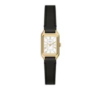 Fossil ES5470 Raquel Black Leather Strap Watch - W10476