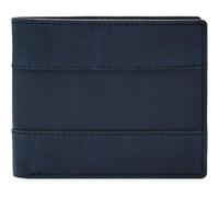 Fossil - Everett Bifold with Flip ID Navy Leather for Men ML4397545