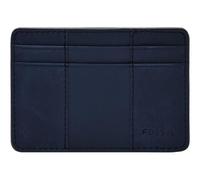 Fossil - Everett Bifold with Flip ID Navy Leather for Men ML4398545