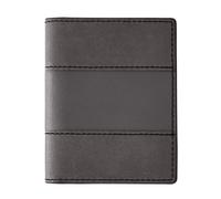 FOSSIL Everett Card Case Bifold Lead Gray