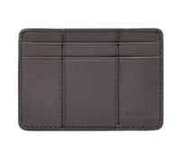 Fossil - Everett Card Case Gray Leather for Men ML4398109