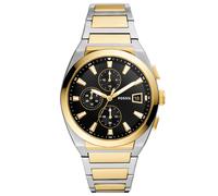 Fossil Everett Chronograph FS5879 - Man - 42 mm - Analogue - Quartz - Mineral Glass Black 18 mm