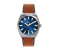 Fossil Men's Analog Quartz Watch with Leather Strap FS6115