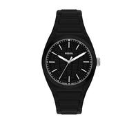 Fossil Everett Men's 42MM Black Plastic Watch, FS6175