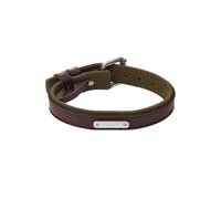 Fossil Everett Men's Brown Leather Bracelet, JA7315998