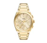 Fossil Everett Men's Chronograph Gold Tone Stainless Steel Watch