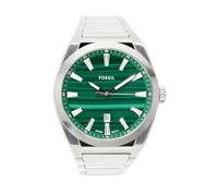 Fossil Everett Men's Quartz Three Hand Date Watch with Stainless Steel or Leather Strap