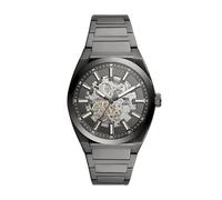 Fossil Everett Watch for Men, Automatic Three Hand Movement with Stainless Steel or Leather Strap