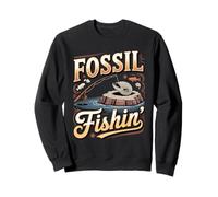 Fossil Fishin Paleontology Fossils Sweatshirt