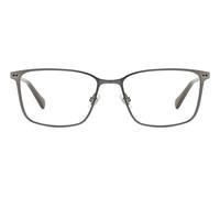 Fossil FOS 7174/G Asian Fit Men's Glasses, Silver, Size 55