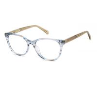 Fossil FOS 7203 Striped blue brown 53/17/140 WOMAN Eyewear Frame