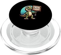 Fossil Friday Tyrannosaurus Dinosaur Paleontology Science PopSockets PopGrip for MagSafe