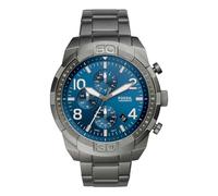 Fossil FS5711 Bronson Blue Sunray Dial Smoke Bracelet Strap Watch