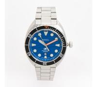 FOSSIL Breaker Watch for Men, Quartz Three Hand Date Movement with Stainless Steel or Silicon Strap