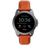 Fossil FTW4055 - Man - 44 mm - Smartwatch - Quartz with charger - Mineral Glass Brown 22 mm