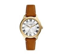 Fossil Gilmore Ladies Leather Three Hand Watch Brown