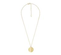 Fossil Harlow Women's Gold Tone Coin Pendant Necklace