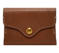 Fossil Heritage credit card case leather 10 cm brown
