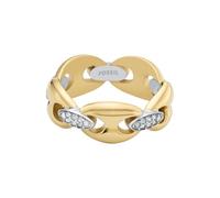 Fossil Heritage Women's Multicolor Stainless Steel Ring, JF049319989