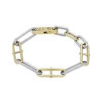 Fossil Heritage Women's Stainless Steel with lobster or toggle closure bracelet
