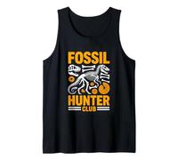Fossil Hunter Club Dinosaur Bones Explorer Tank Top
