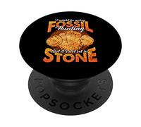 Fossil Hunter Design For Paleontologist - Not Set In Stone PopSockets Adhesive PopGrip