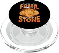 Fossil Hunter Design For Paleontologist - Not Set In Stone PopSockets PopGrip for MagSafe