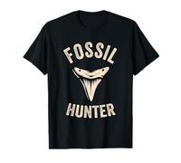 Fossil Hunter Funny Shark Teeth Tooth Hunter Paleontologist T-Shirt
