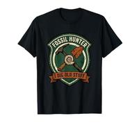 Fossil Hunter I Dig Old Stuff Fossil Hunting Humor T-Shirt