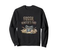Fossil Hunters Find Shark Tooth Collector Beachcomber Sweatshirt