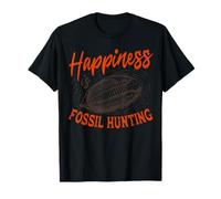 Fossil Hunting Collector Paleontologist Archaeologist Happy T-Shirt