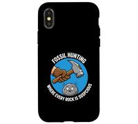 Fossil Hunting Where Every Rock Is Suspicious Fossil Hunter Case for iPhone X/XS