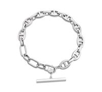 Fossil JA7244040 Stainless Steel+Brass Anchor Link Bracelet - J49358