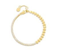 Fossil Sutton Women's Gold-Tone Brass Bracelet, JA7303710