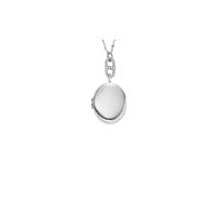 Fossil Jewellery Fossil Locket Collection Stainless Steel Chain 16-18" Necklace